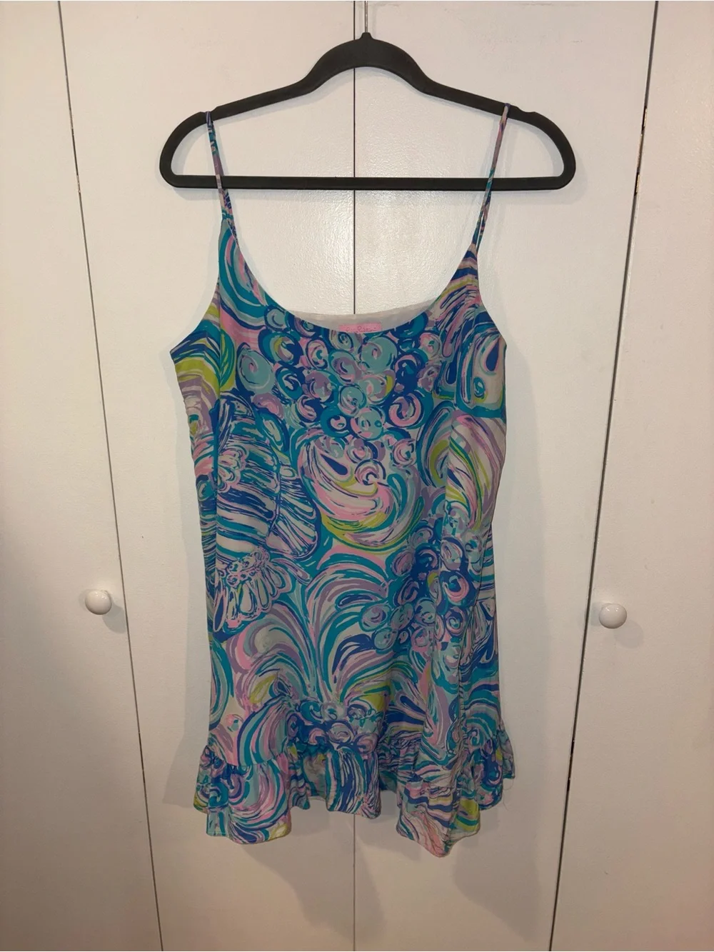 lilly pulitzer zanna silk dress Lilly Pulitzer, Womens, Zanna Cotton Midi Dress, Sapphire Pool Summer Shorelines, 2 at Amazon Women's Clothing store